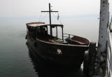 漁船を模ったガリラヤ湖遊覧船