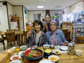 済州名物太刀魚料理で舌鼓