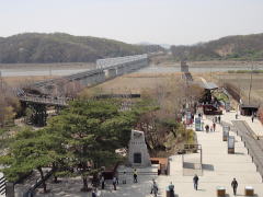 臨津閣公園と自由の橋