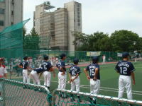 少年野球でスポーツ交流