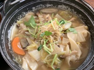 深谷名物「煮ぼうとう」