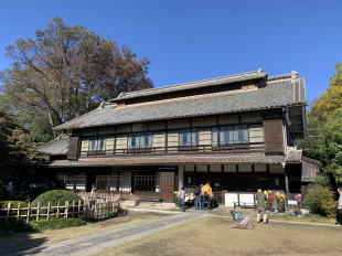 渋沢栄一の生地「中の家」