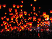 台湾旅行人気　天燈祭