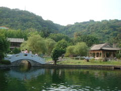 台湾の回遊式庭園「至善園」