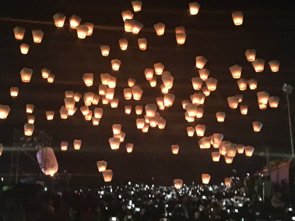 2017平渓天燈祭旅行