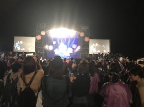 平渓天燈祭り混雑具合