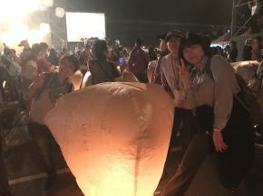 2018天燈祭ツアー　打ち上げ直前