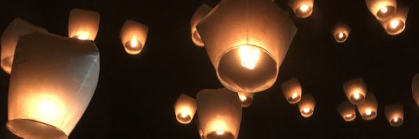 平渓ランタン飛ばし