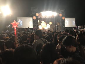 2018天燈祭ツアー　混雑ぶり