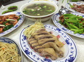 金山名物 鴨肉