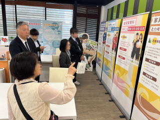 各学科の案内と国際交流