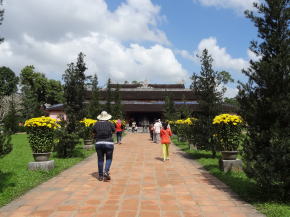 ティエンムー寺　庭園